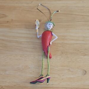 Whimsical Red Chili Pepper Christmas Ornament